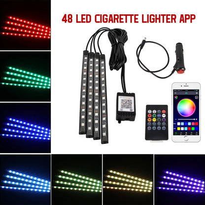 Neon RGB Car Interior LED Lighting