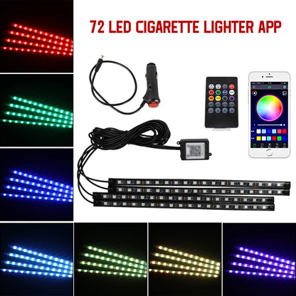 Neon RGB Car Interior LED Lighting
