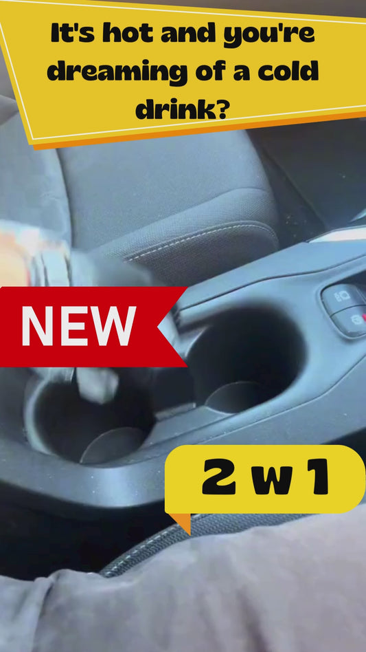 2in1 Cup Holder – Warming and Cooling Beverages